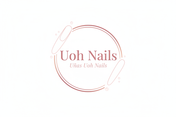 Logo Uoh Nails personalizado