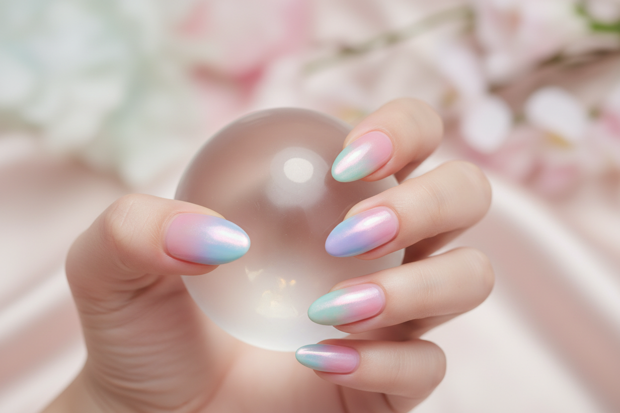 Uñas de gel con sensación de suavidad